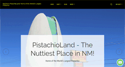 Desktop Screenshot of pistachioland.com